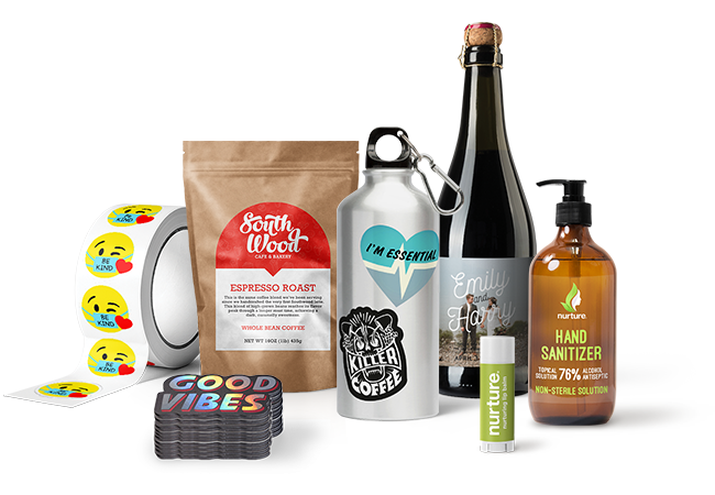 LABELS/STICKERS AND PACKAGING