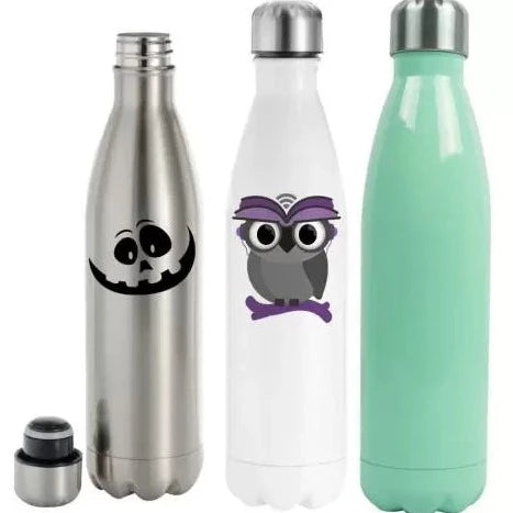 Customized 17oz Stainless Steel Coke Shaped Bottle.