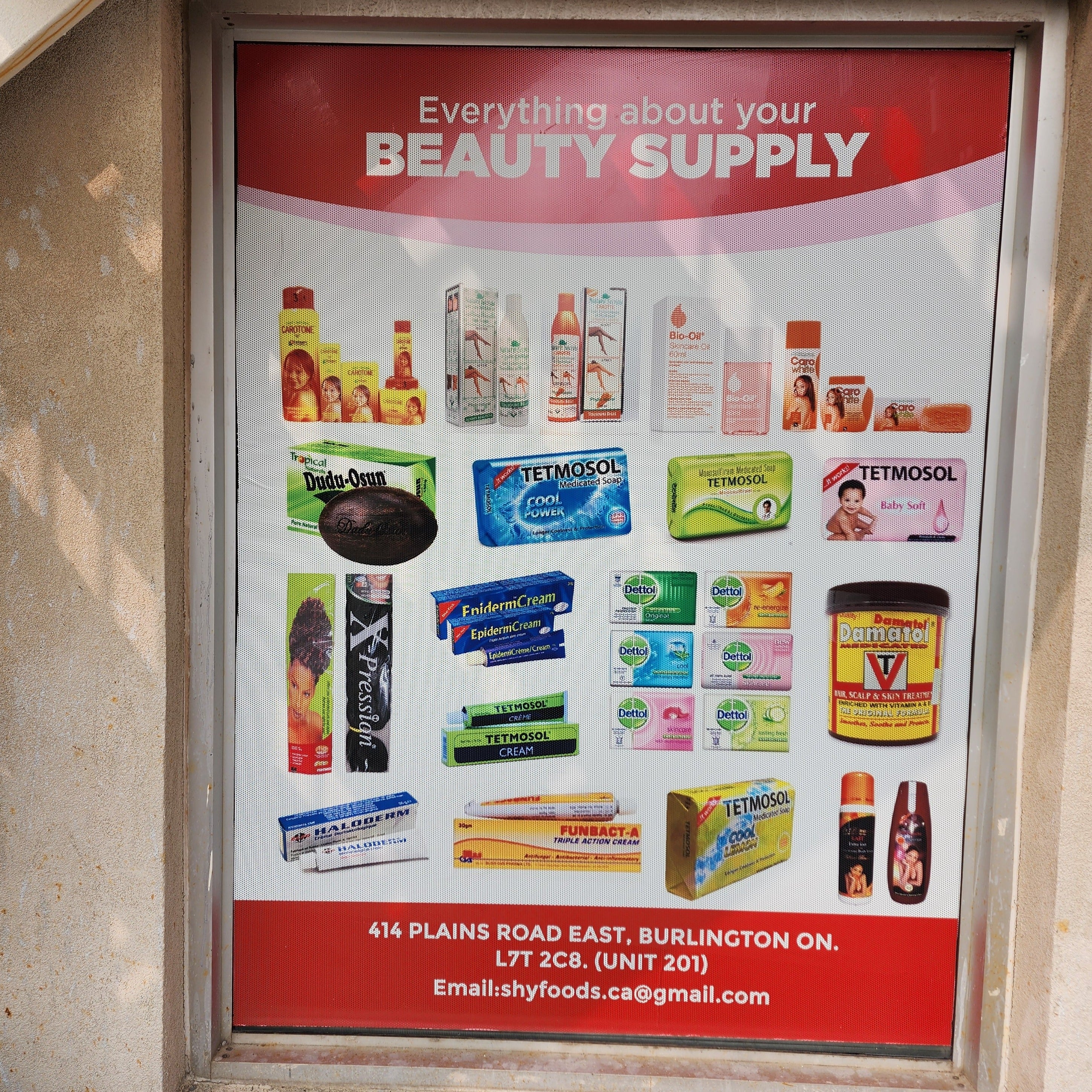 Perforated Window Signs or One Way Vision Signs