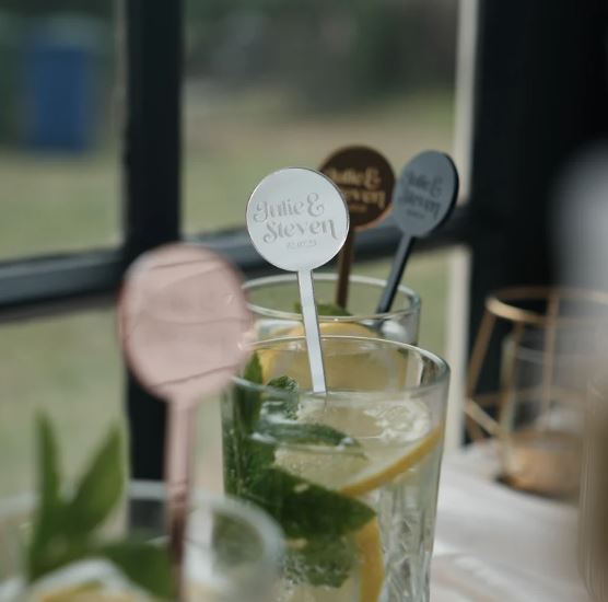 Acrylic Drink Stirrers Name