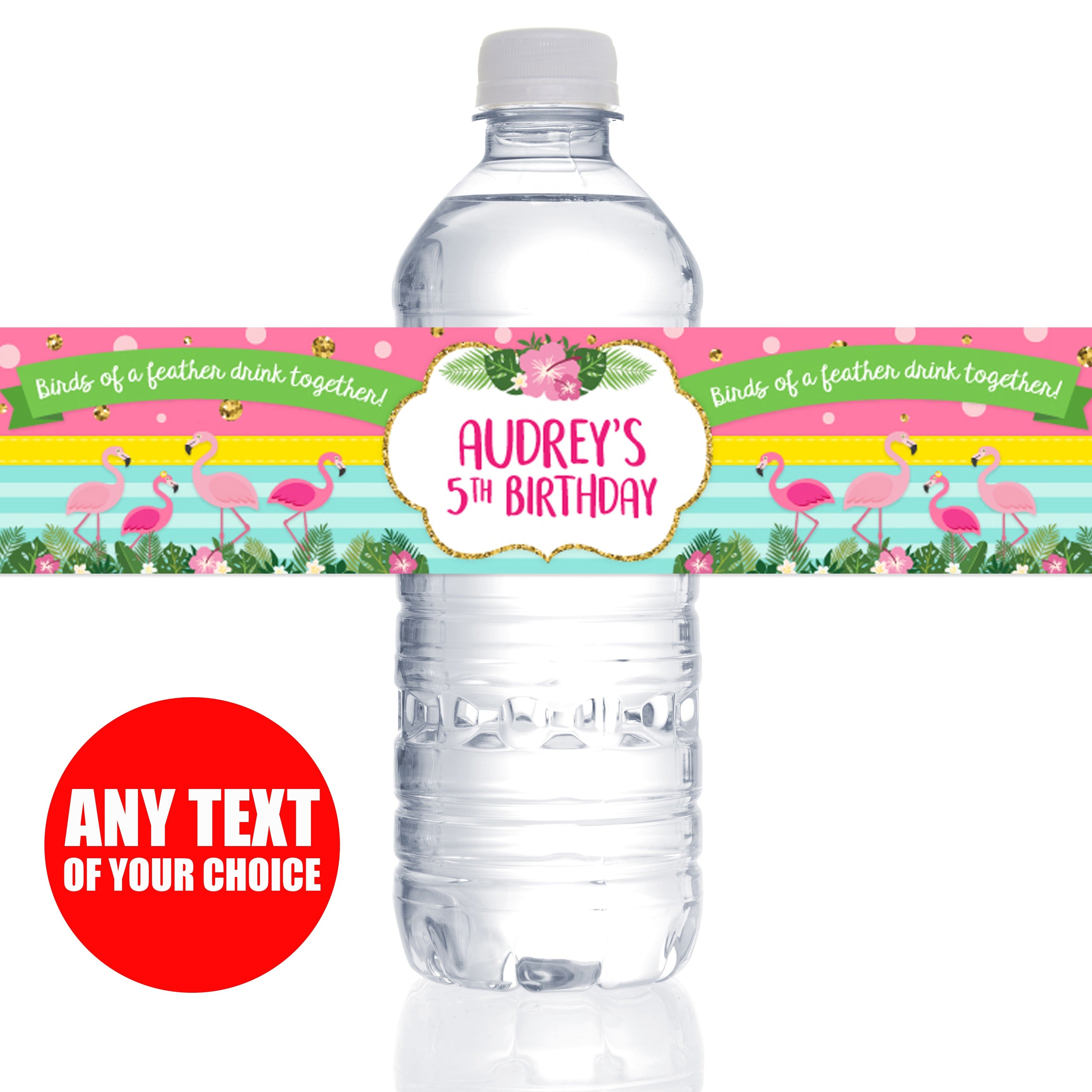 VINYL Bottle Labels - 10 PK