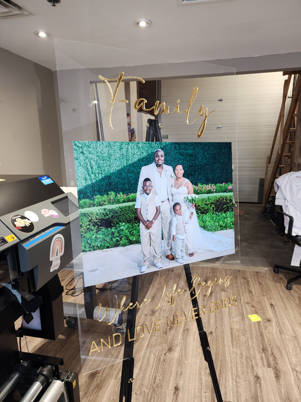 Photo Family Plaque