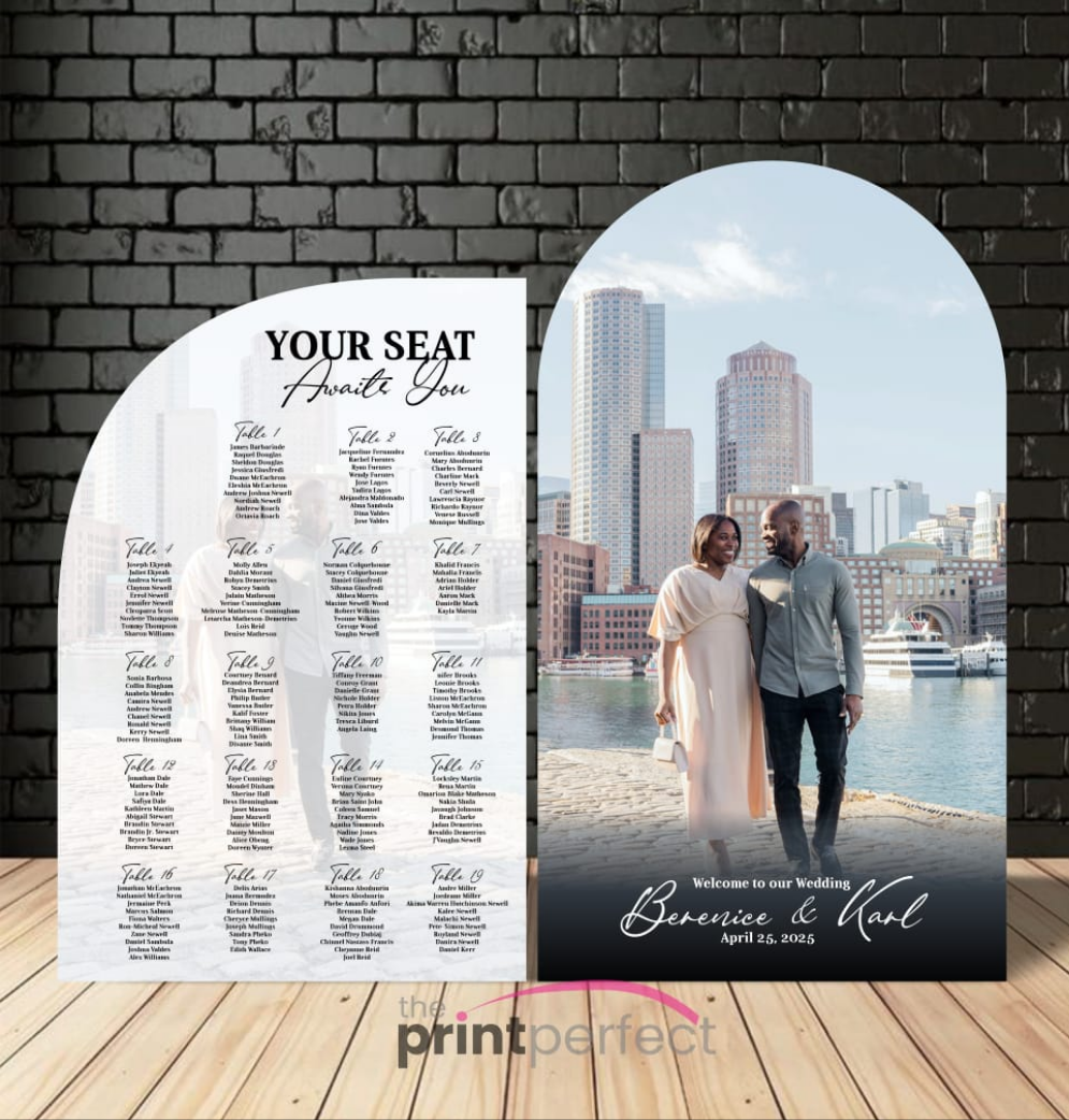 Picture Foam Backdrop with Print