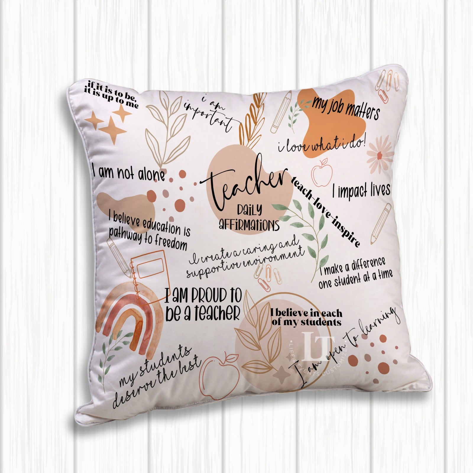 Personalized Sequin Pillow & Mug Set