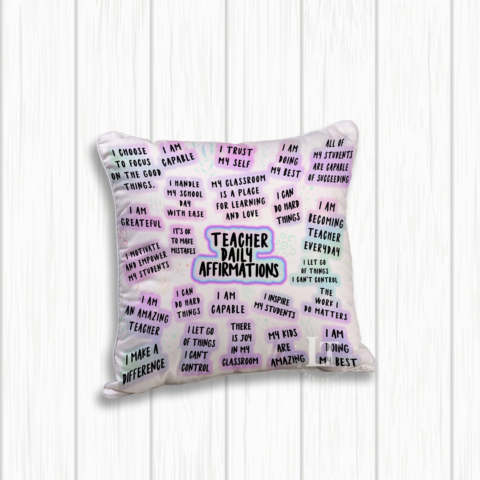 Personalized Sequin Pillow & Mug Set