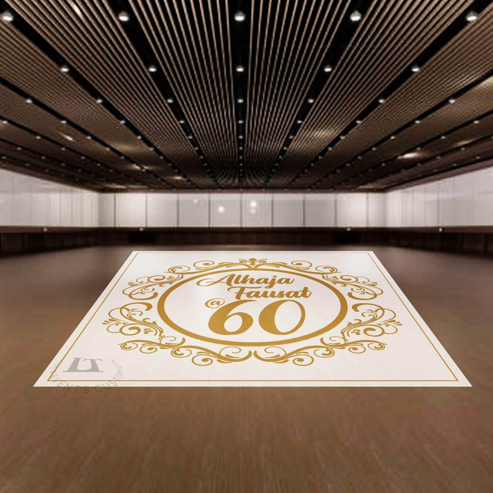 Dance Floor Wraps Installation