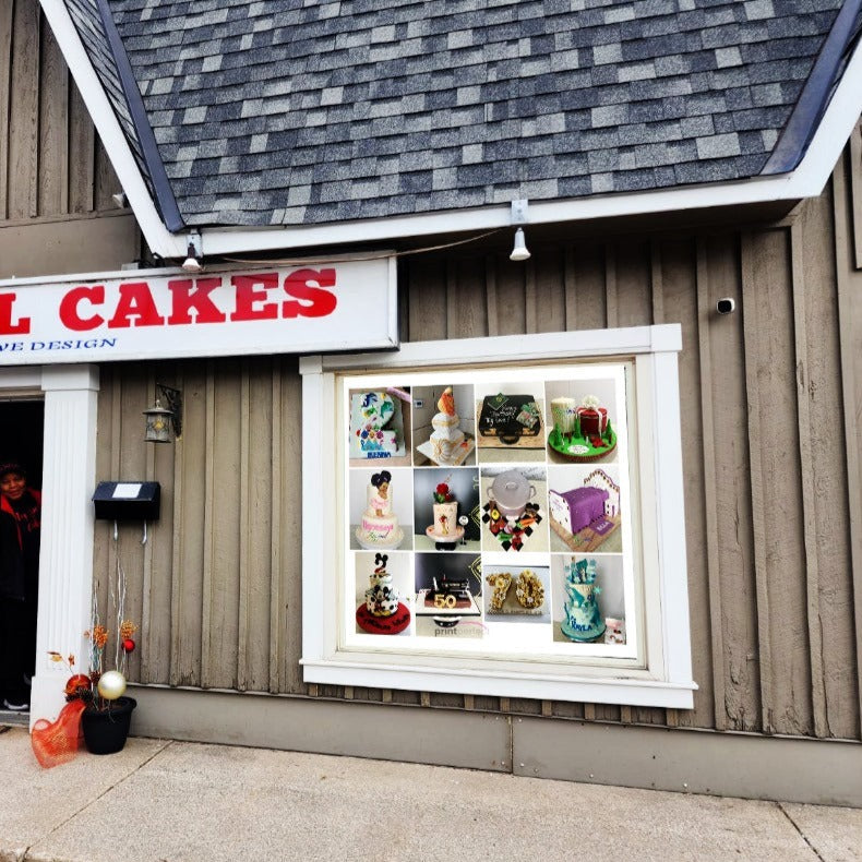 Perforated Window Signs or One Way Vision Signs