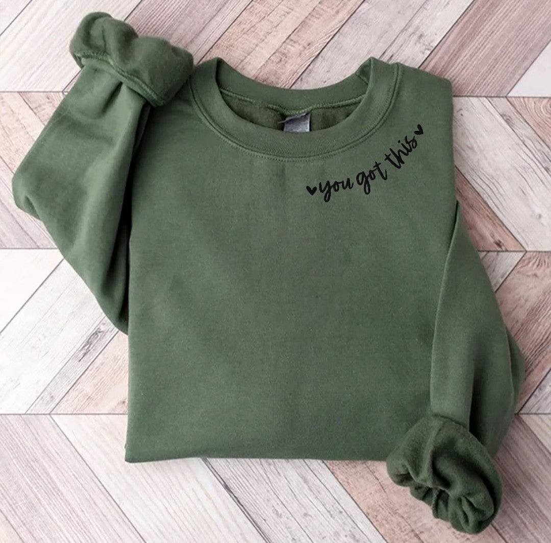 "You gat this" (embroidery)