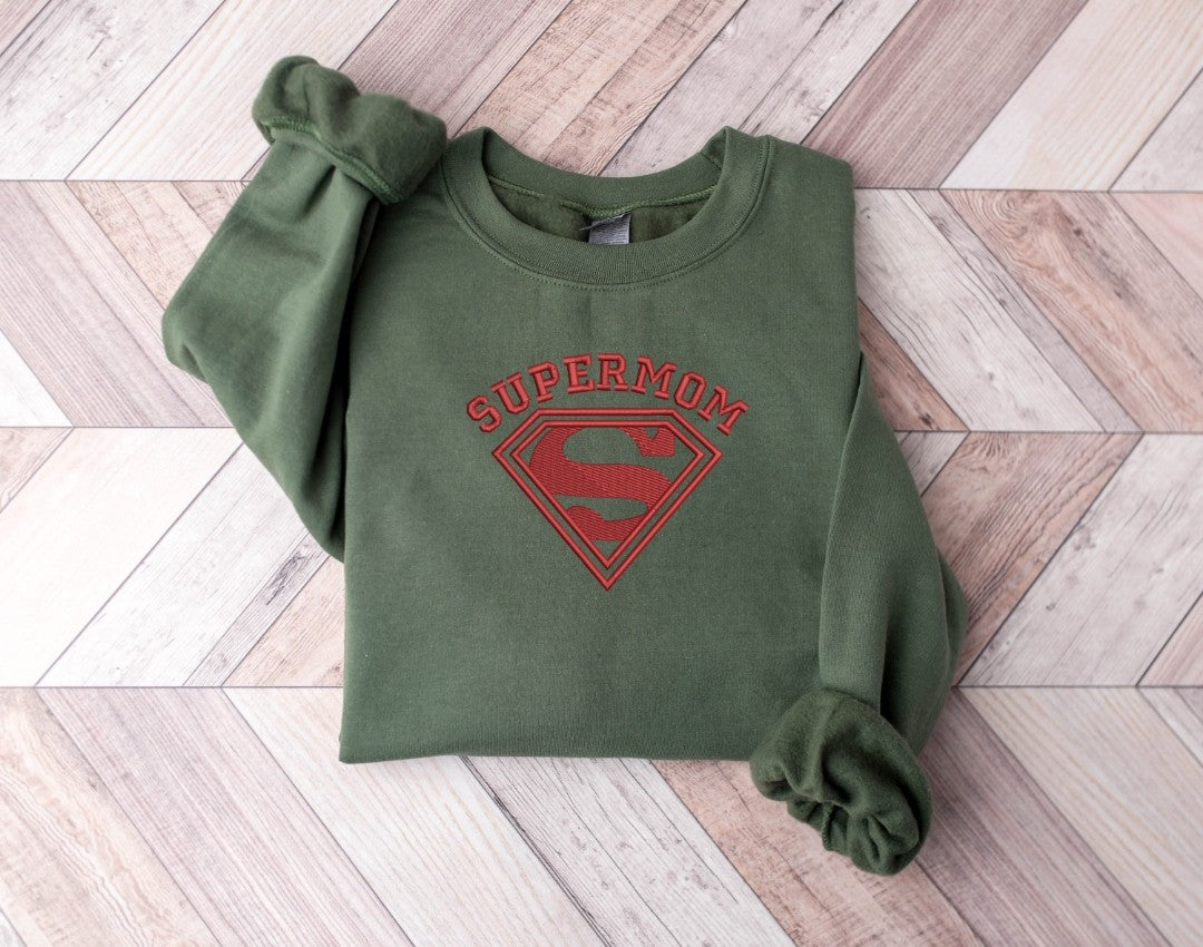 Super Mom Mother's Day Embroidery