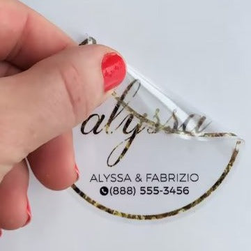 Clear Stickers & Labels