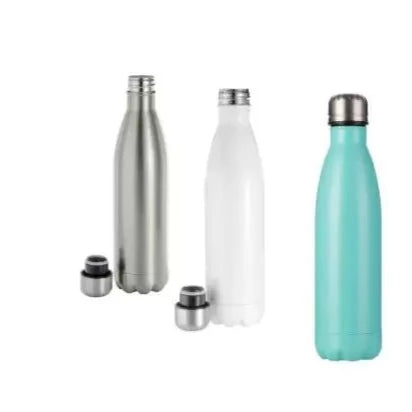 Customized 17oz Stainless Steel Coke Shaped Bottle.