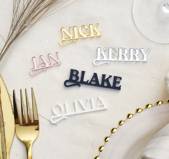 Acrylic Drink Tag