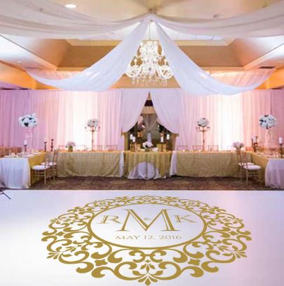 Dance Floor Wraps Installation