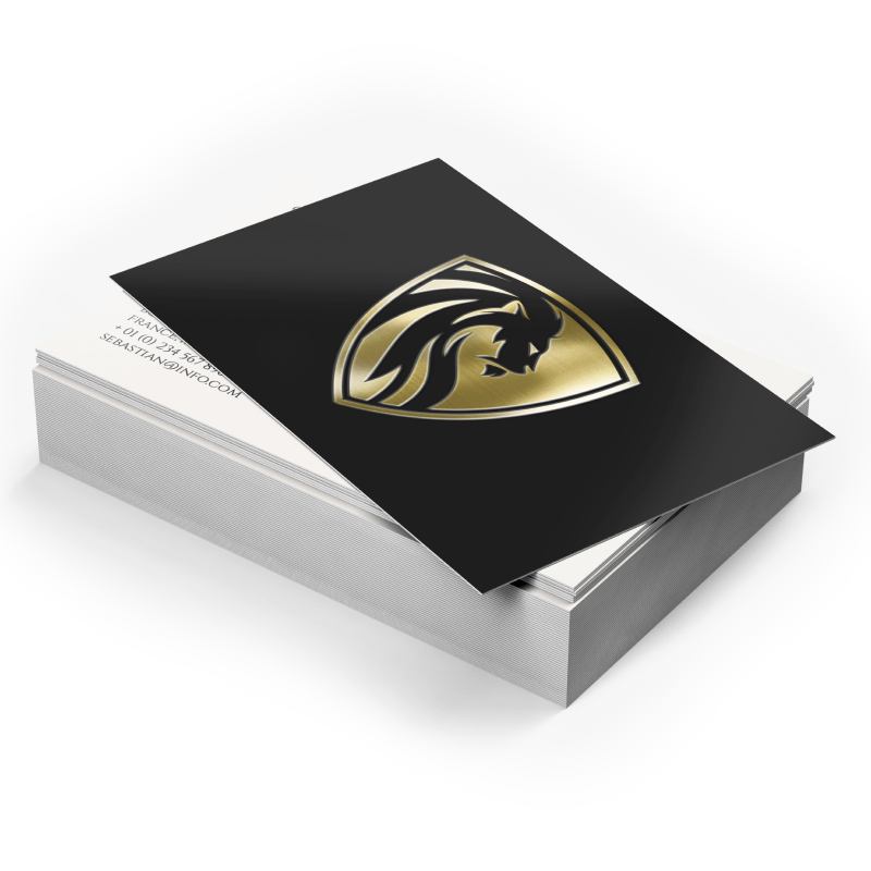 Business Cards Lamination + SPOT UV
