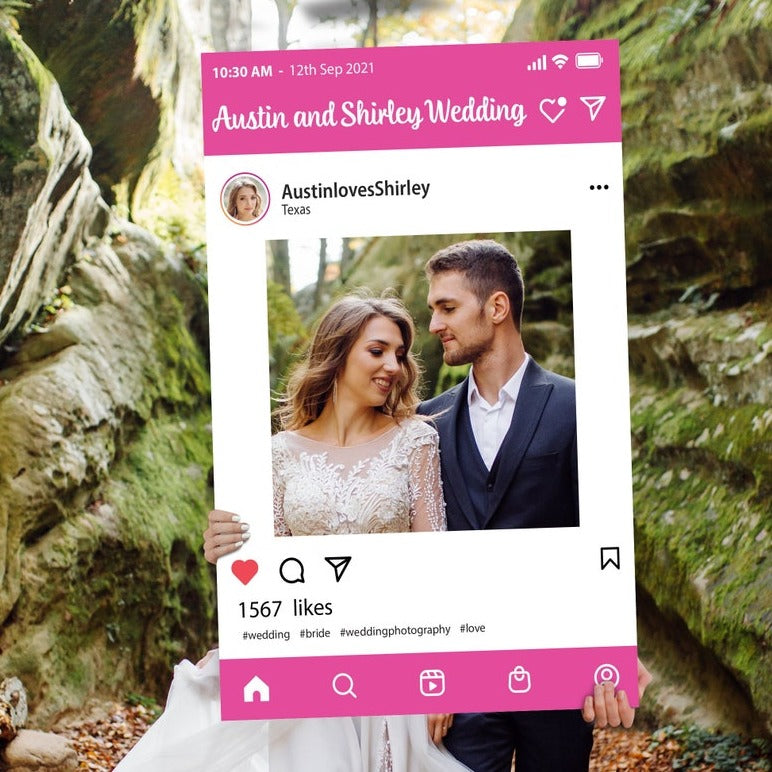 Selfie Frame Cutout Prop