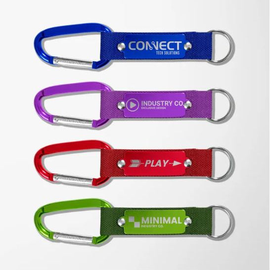 Engraved Carabiner Keychain