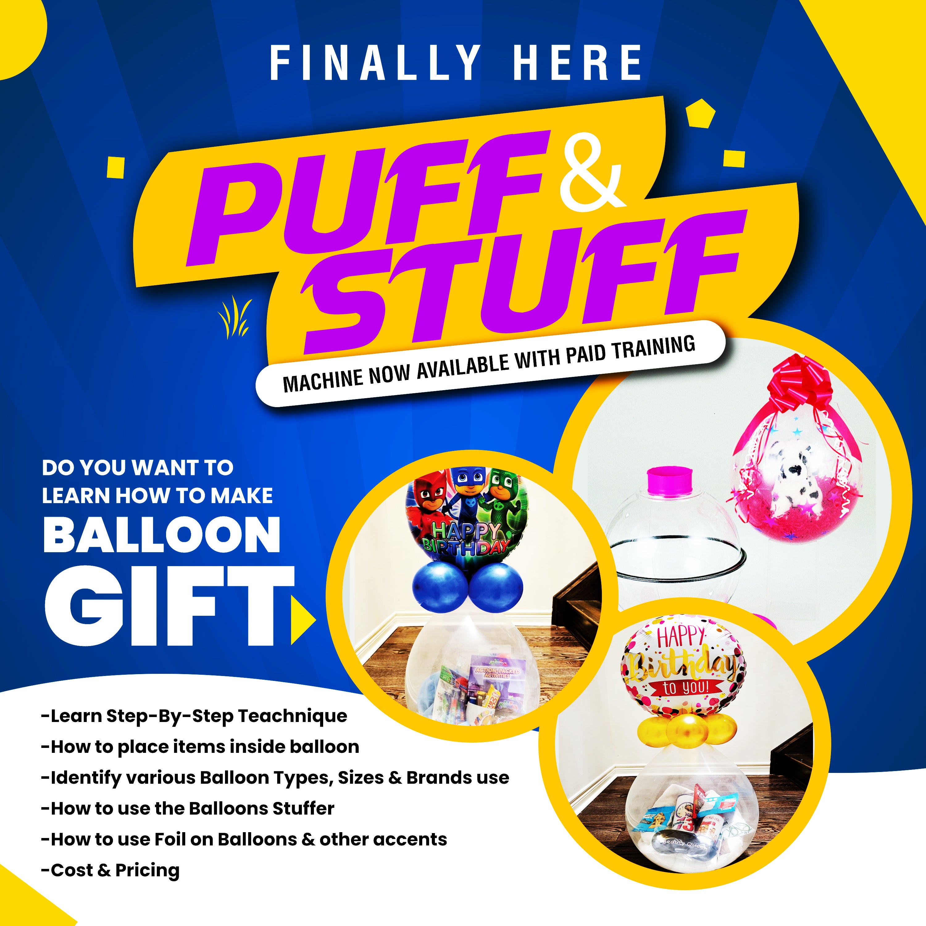 How to use Balloon Stuffing Machine Like a Pro!