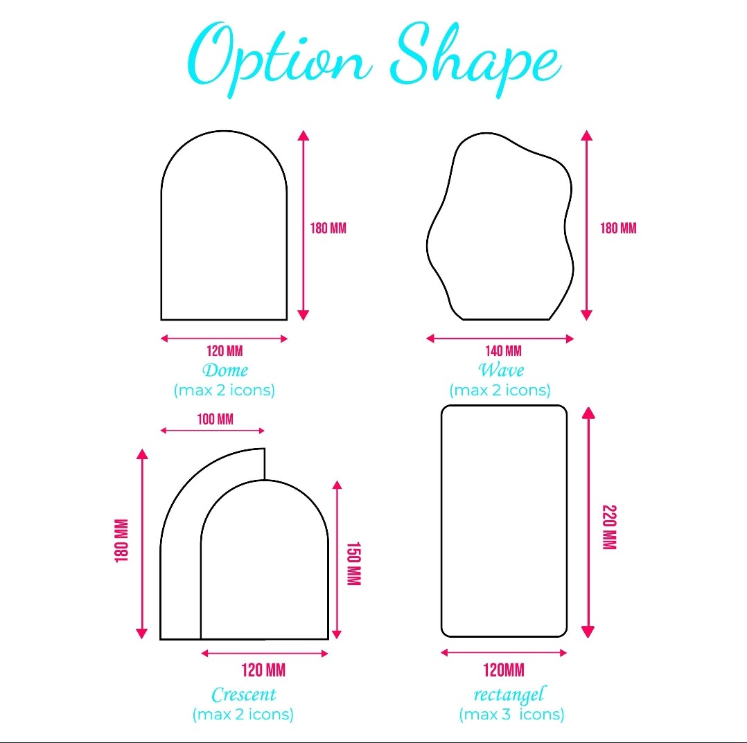 Luxury Freestanding Acrylic QR & NFC Business Sign