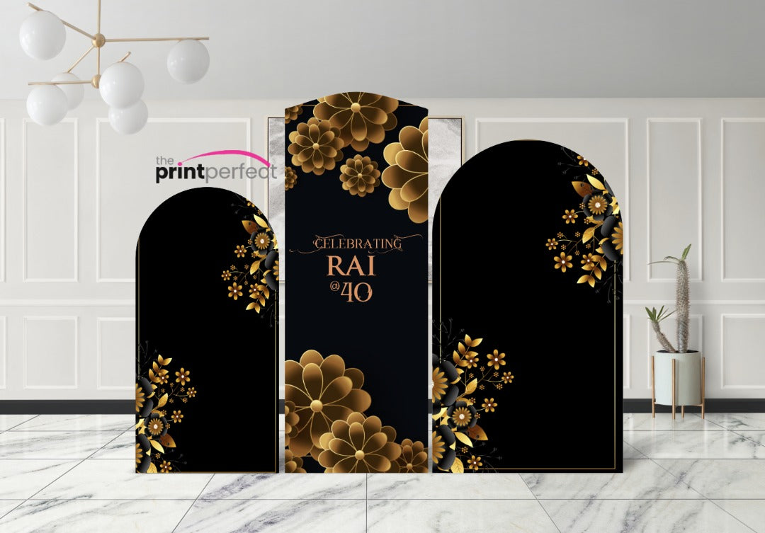 Picture Foam Backdrop with Print