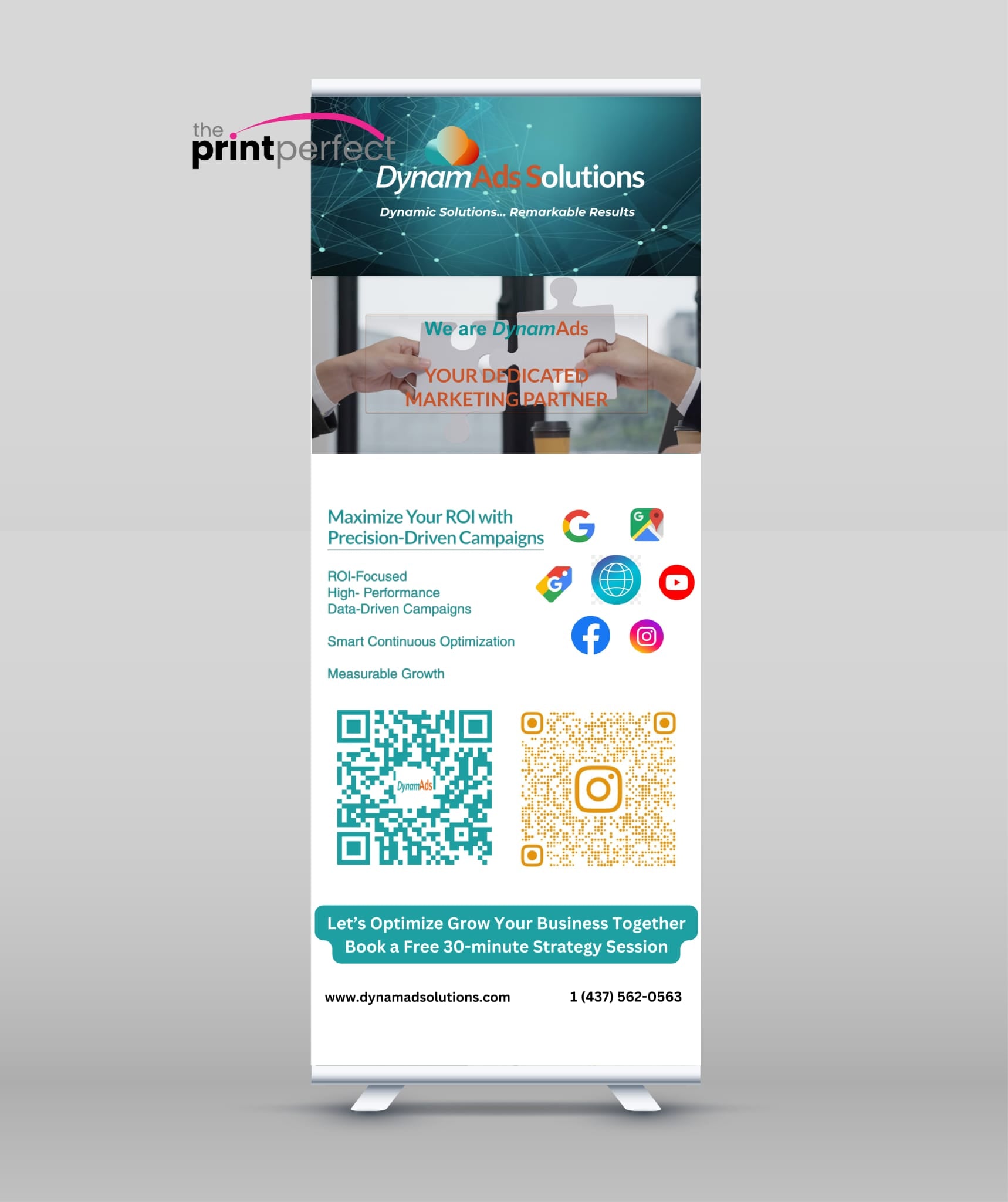 Retractable Banner Stands (Free-Standing Signs)