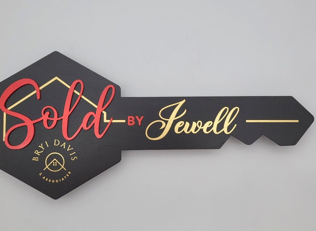 Key Sold Sign