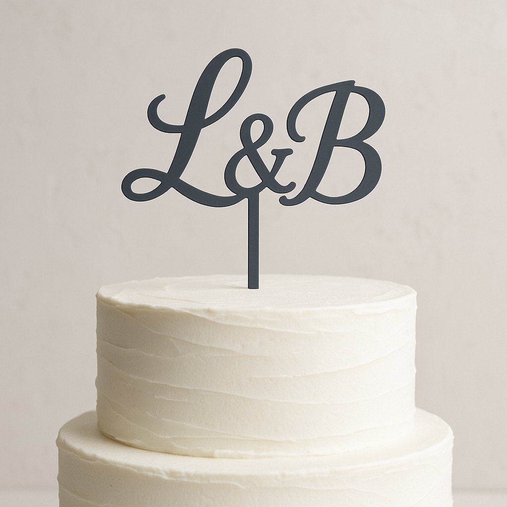 Acrylic Cake Topper