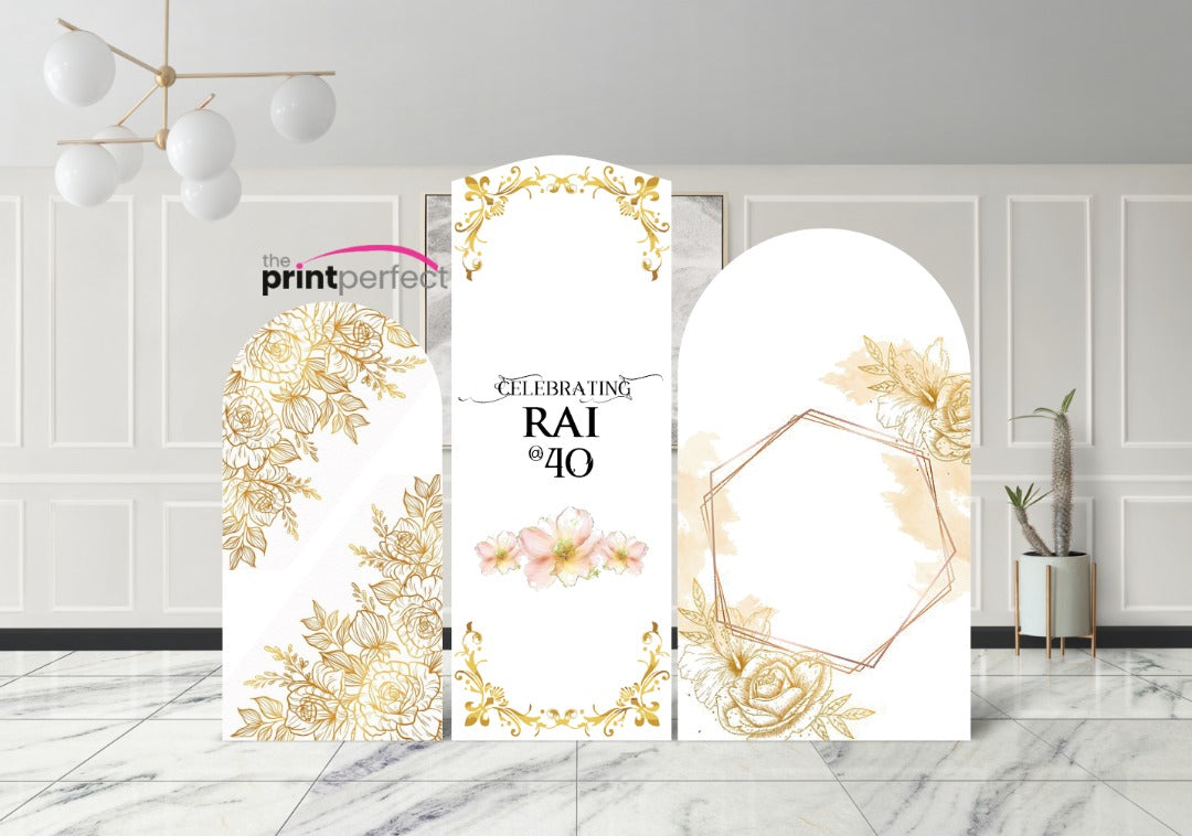 Picture Foam Backdrop with Print