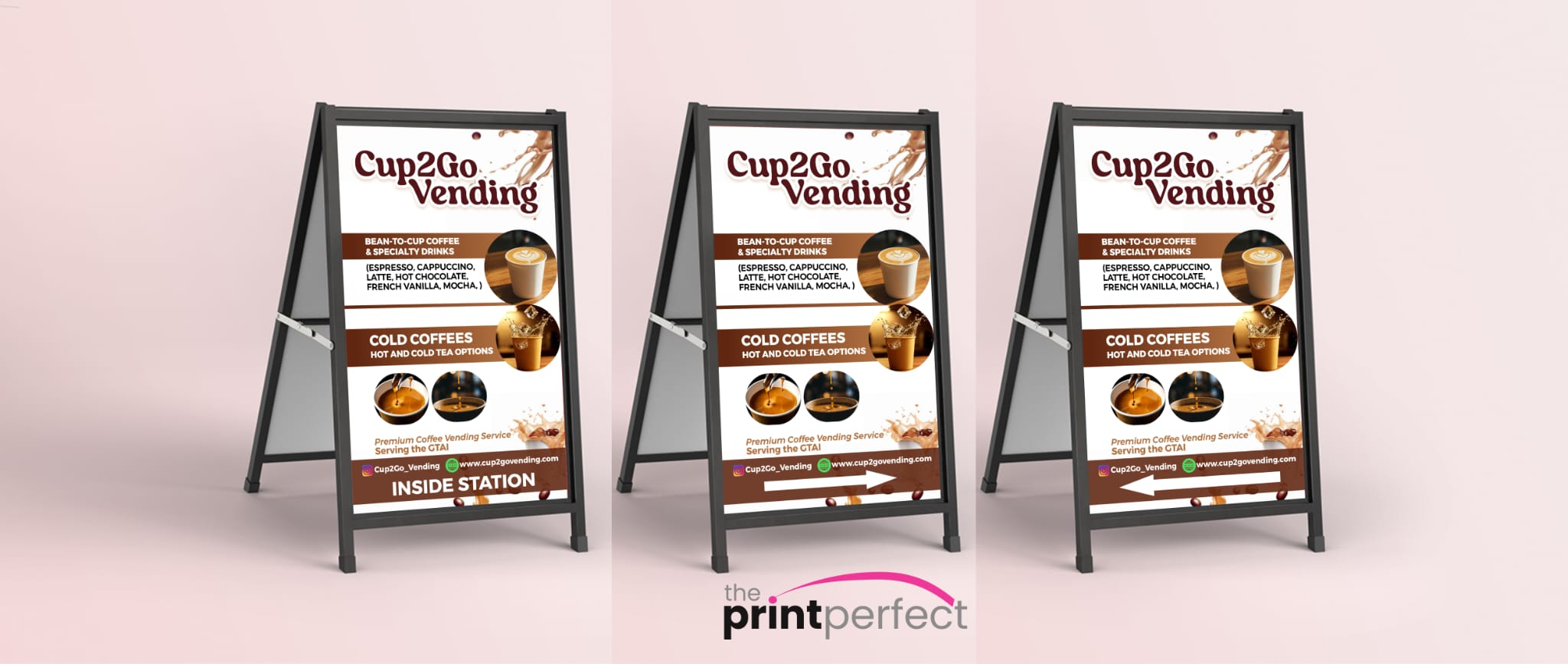 A-Frame Sidewalk Signs (Outdoor Free-Standing Signs)