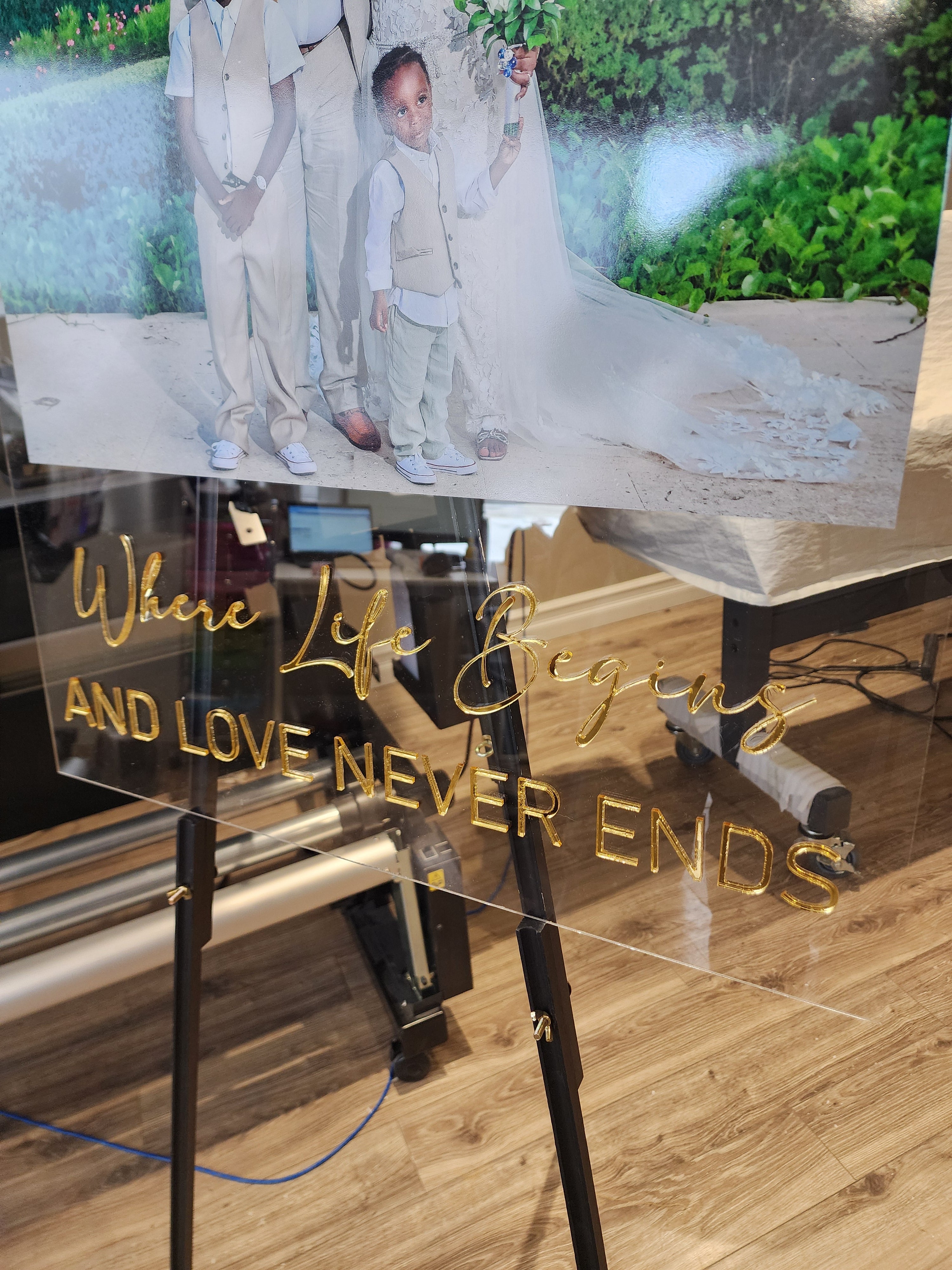 Photo Family Plaque