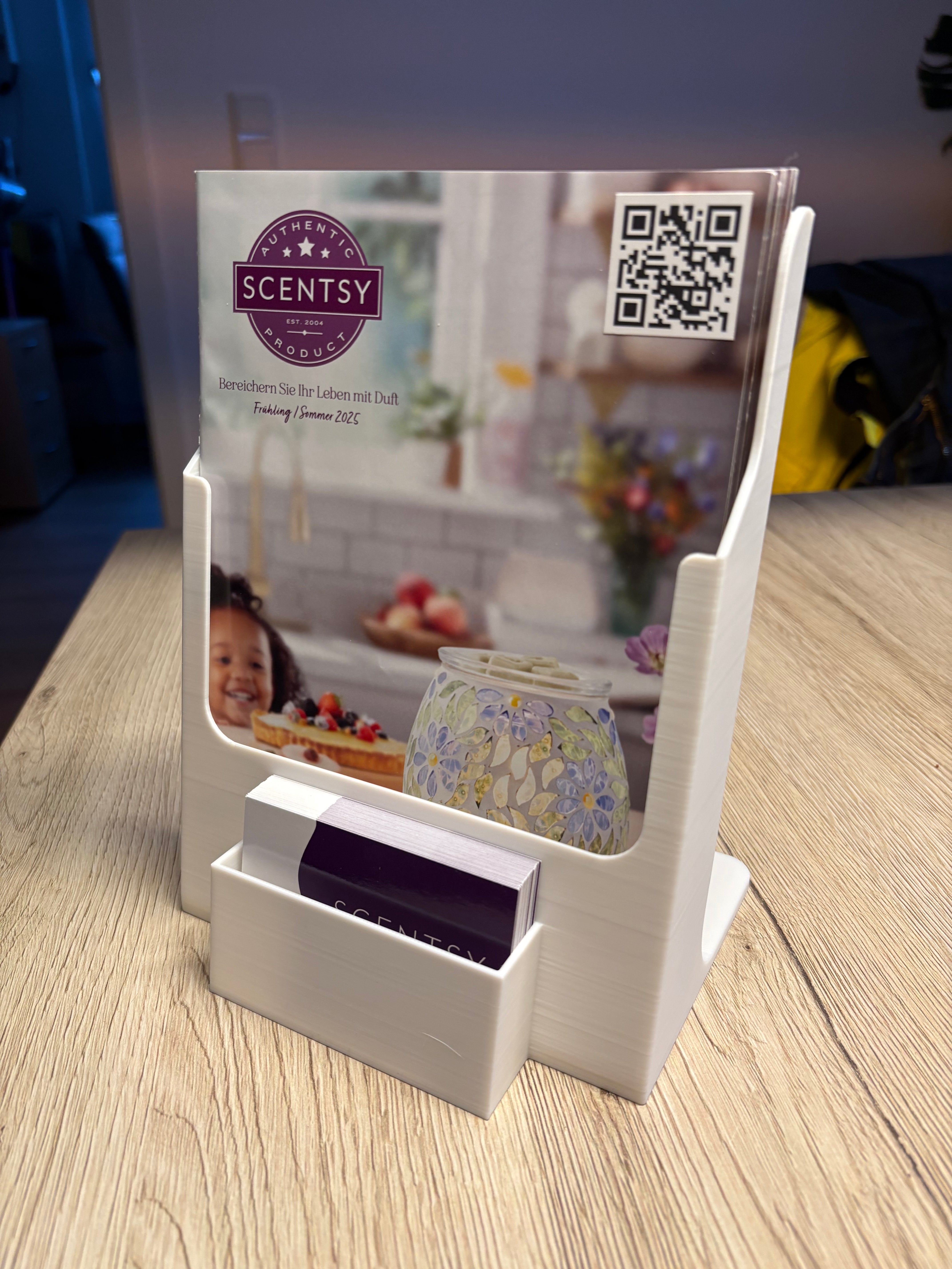 3D Printed Business Card & Flyer Holder Display Stand