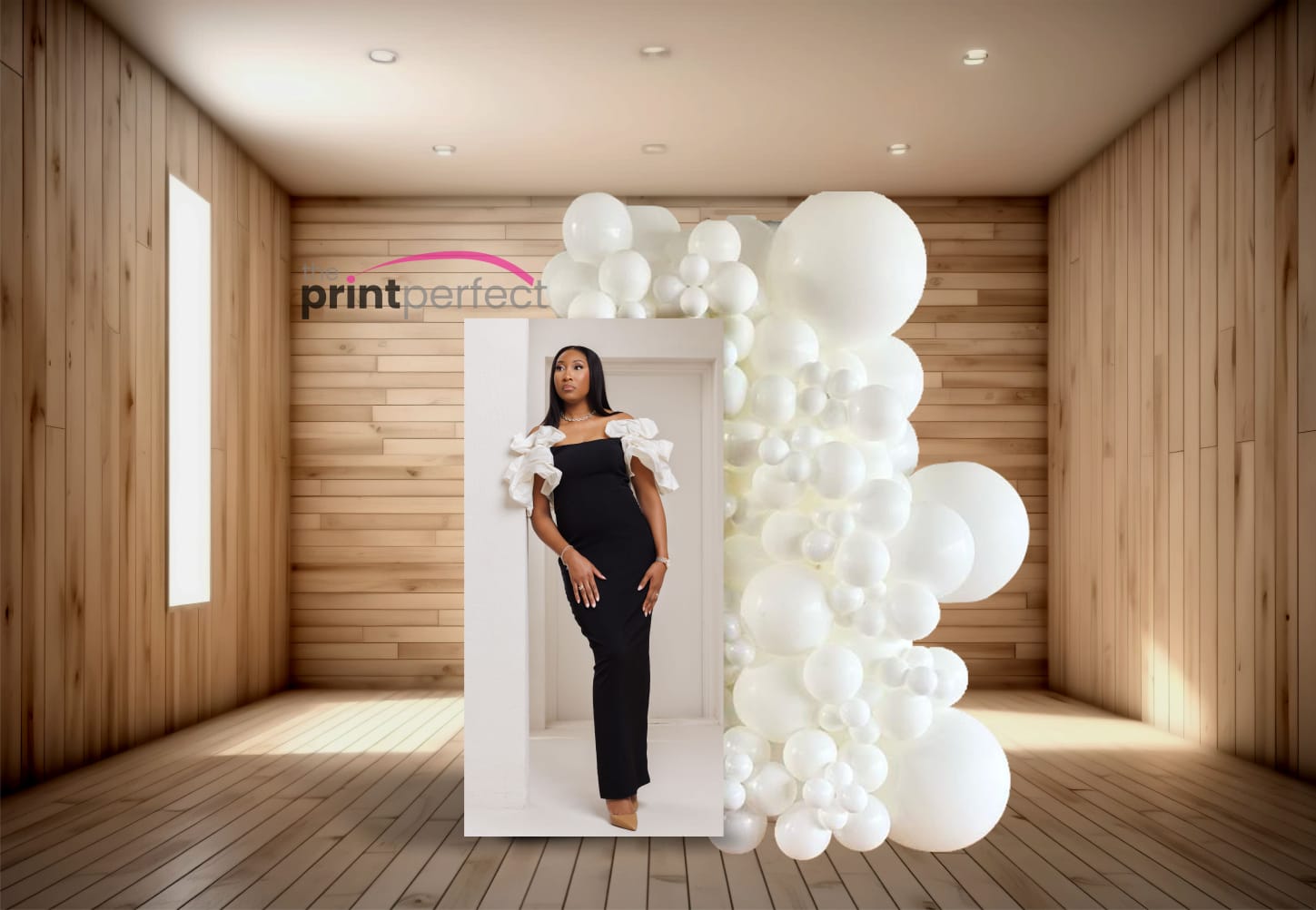 Picture Foam Backdrop with Print
