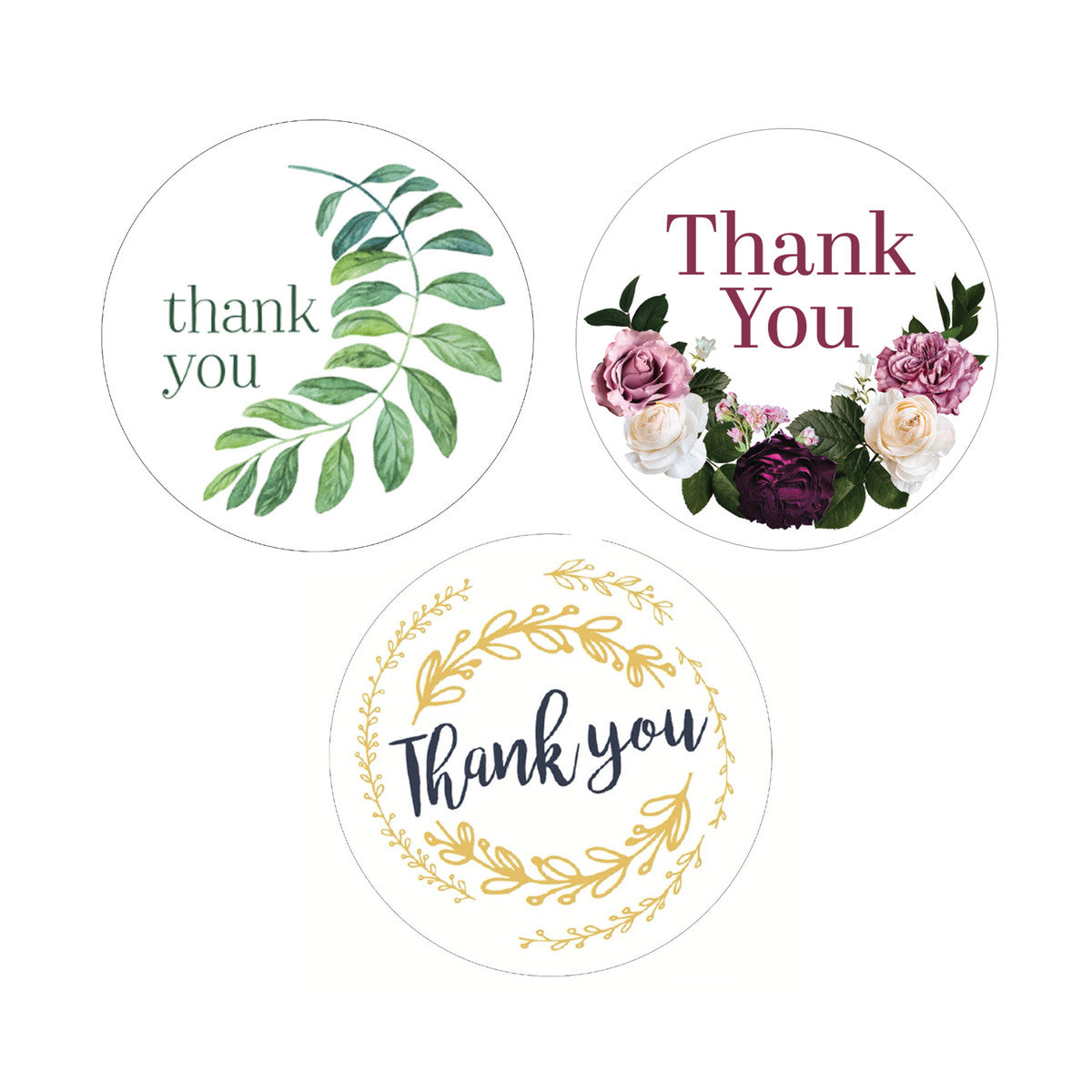 Thank You Sticker/Labels Rolls