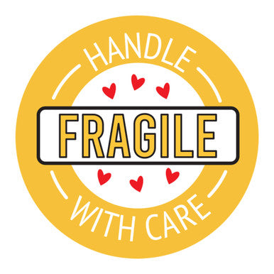 Handle with care Sticker/Labels Rolls