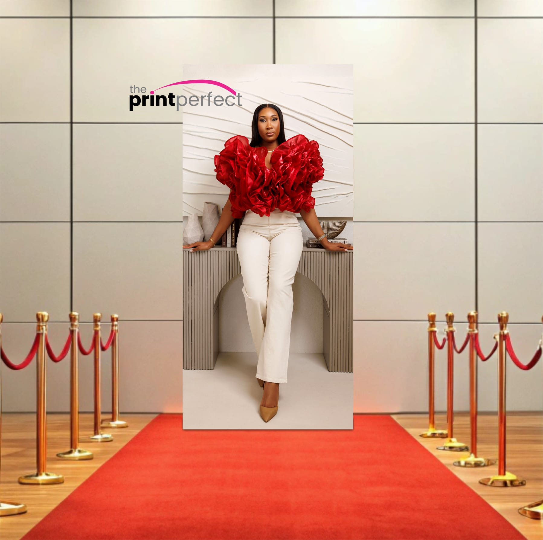 Picture Foam Backdrop with Print