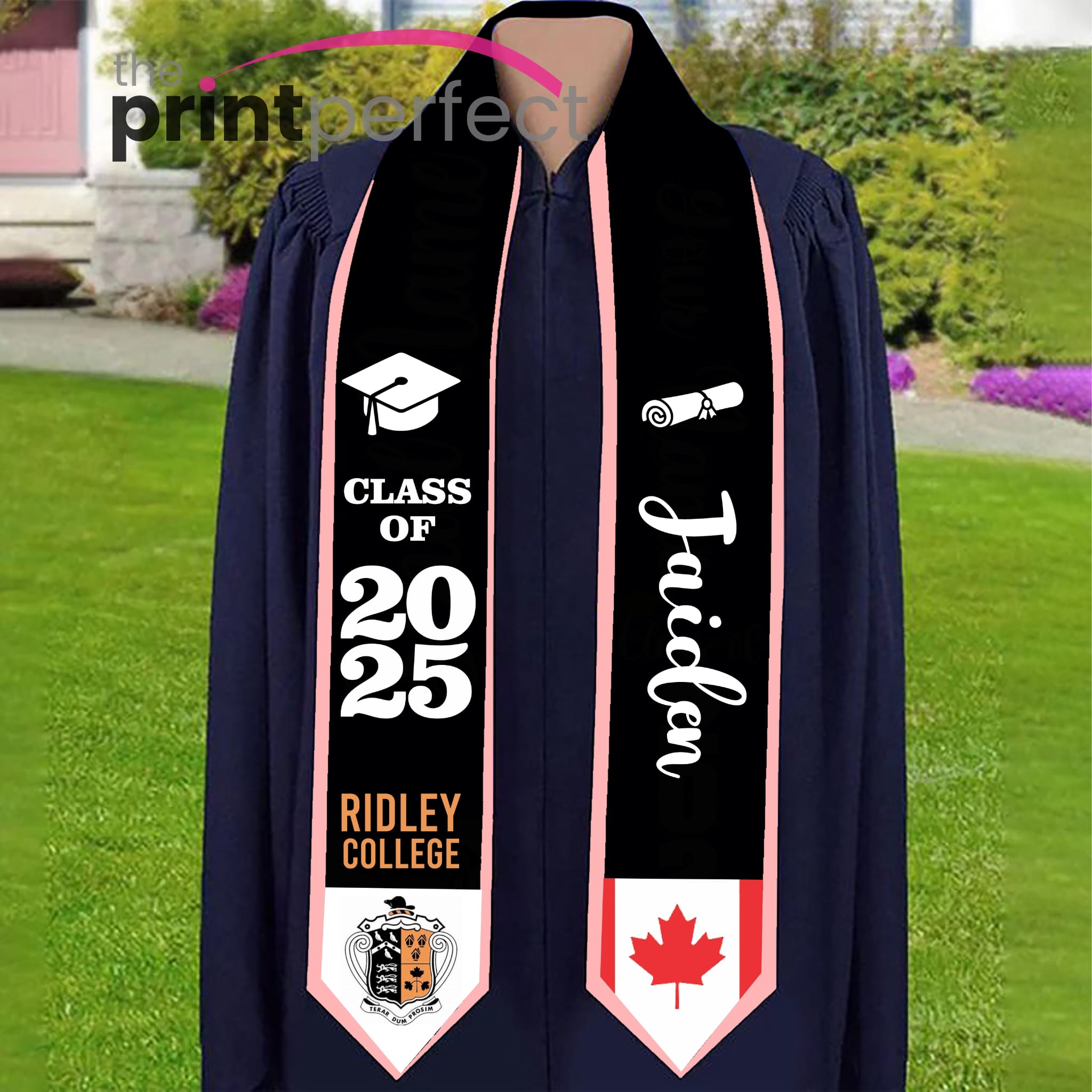 Custom Graduation Stole