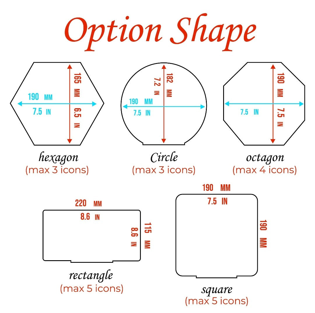 Luxury Freestanding Acrylic QR & NFC Business Sign