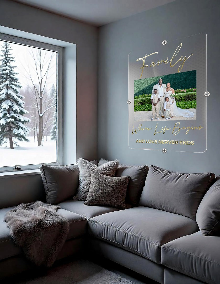 Acrylic photo Plague