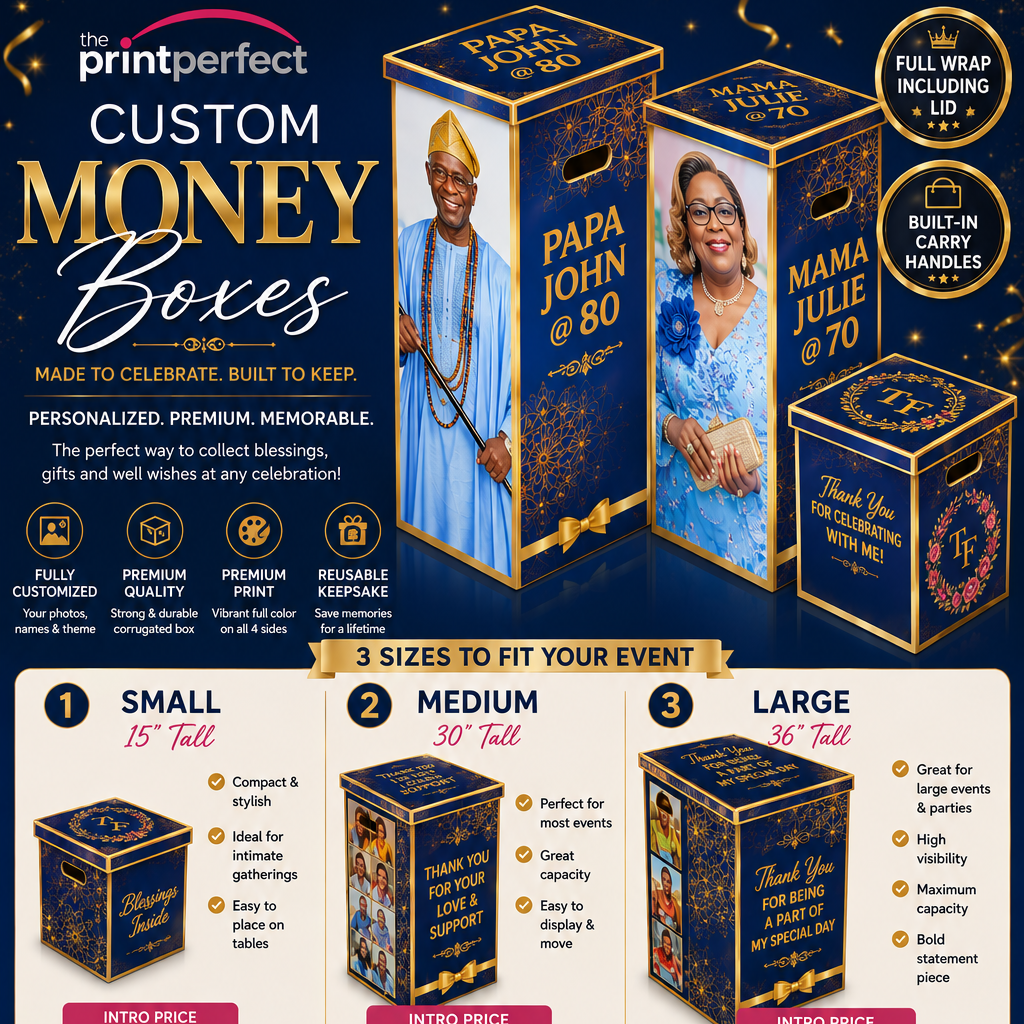 Custom Spraying Money Box