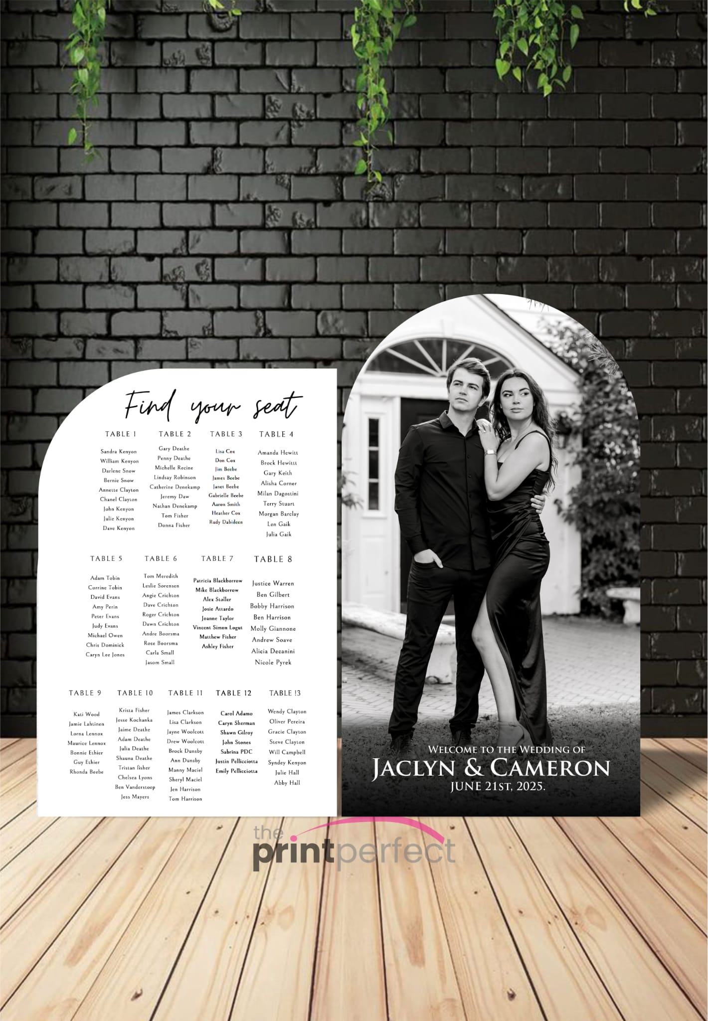 Picture Foam Backdrop with Print