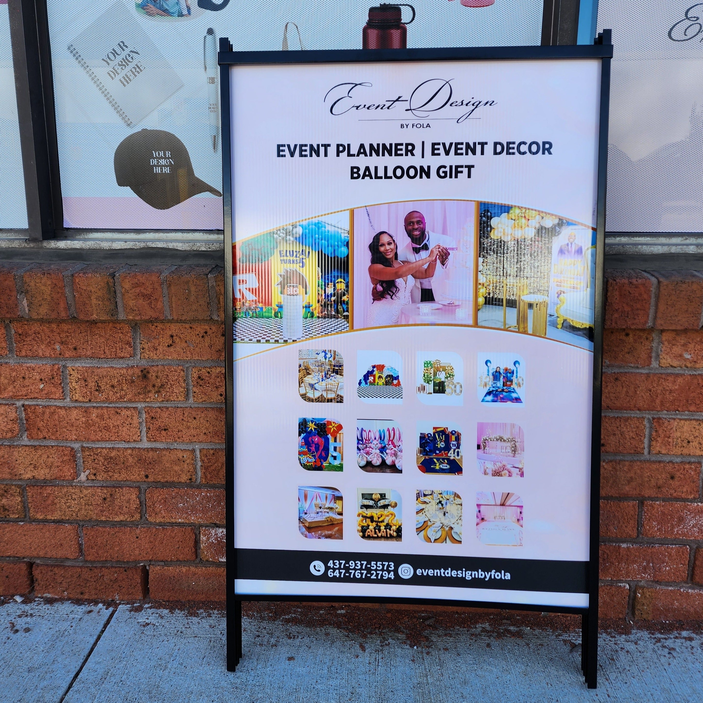 A-Frame Sidewalk Signs (Outdoor Free-Standing Signs)