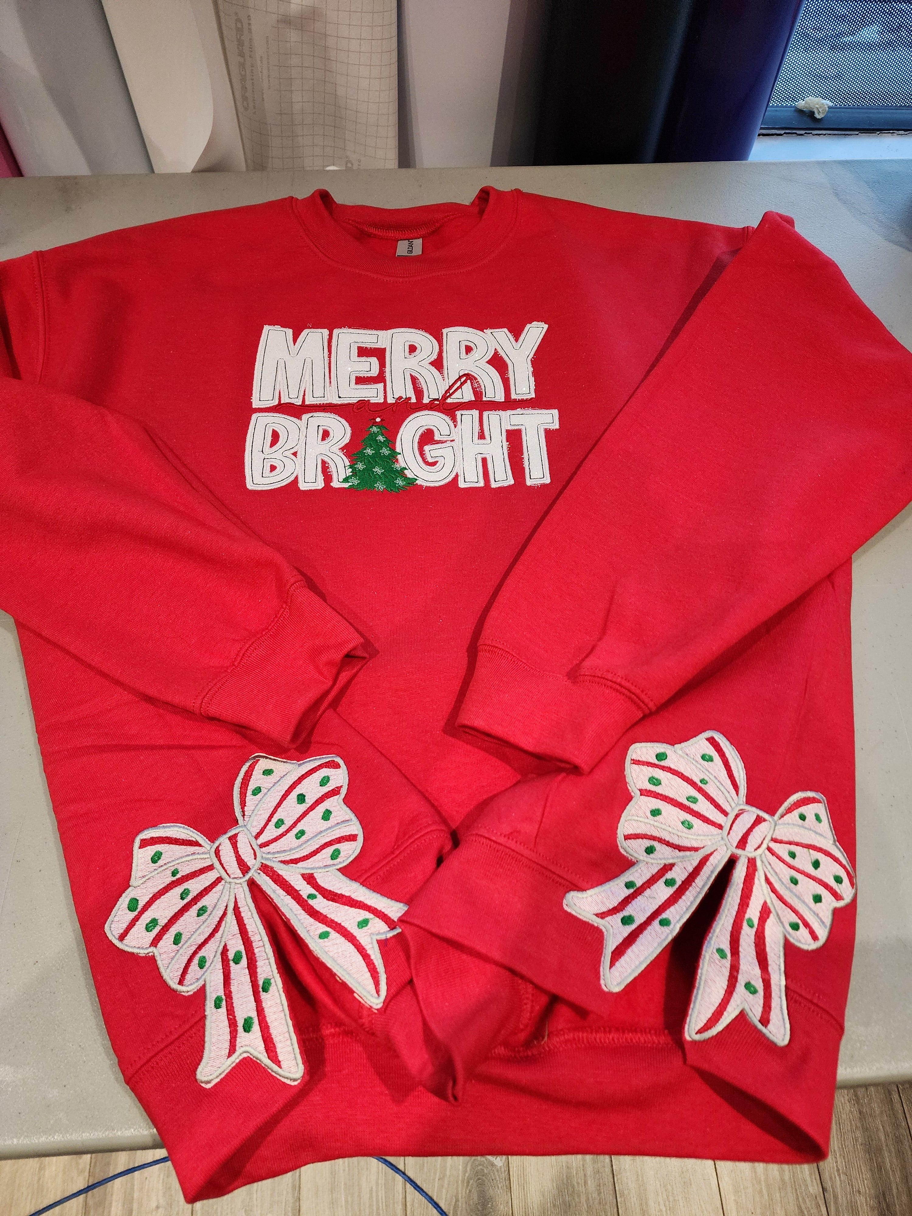 Merry Bright Embroidery