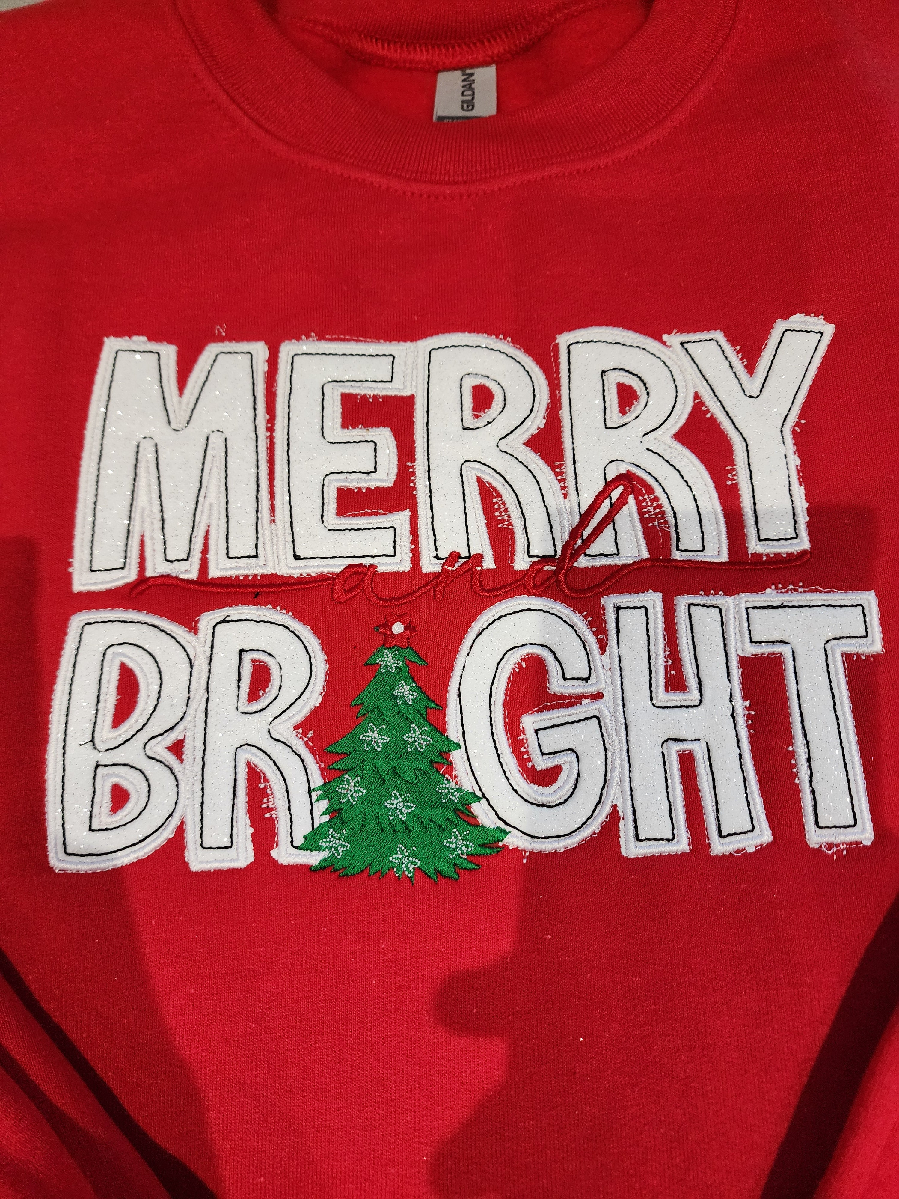 Merry Bright Embroidery