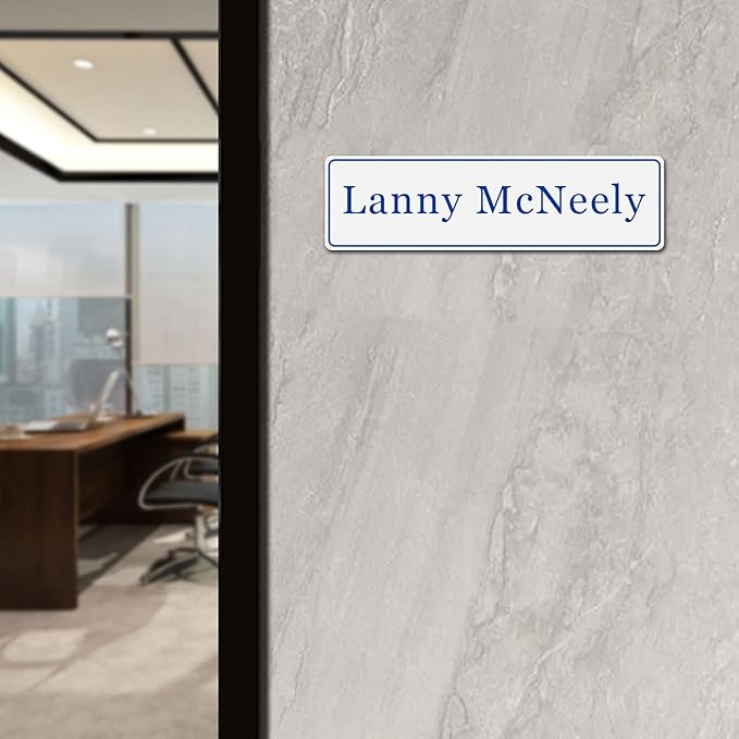 Custom Acrylic Office Name Plaques (Sign)