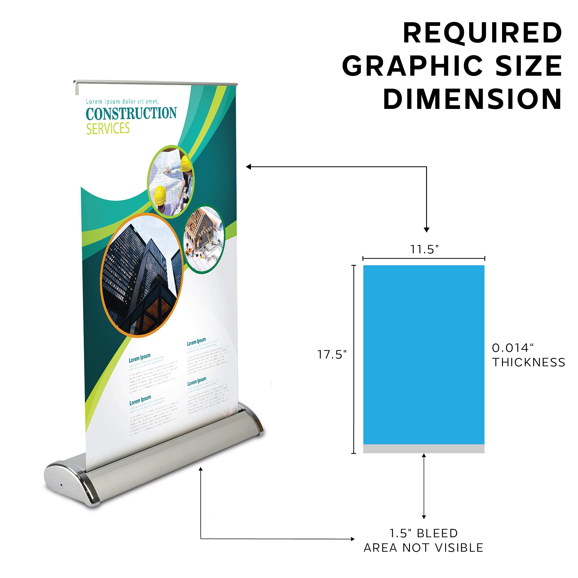 Retractable Tabletop Banner