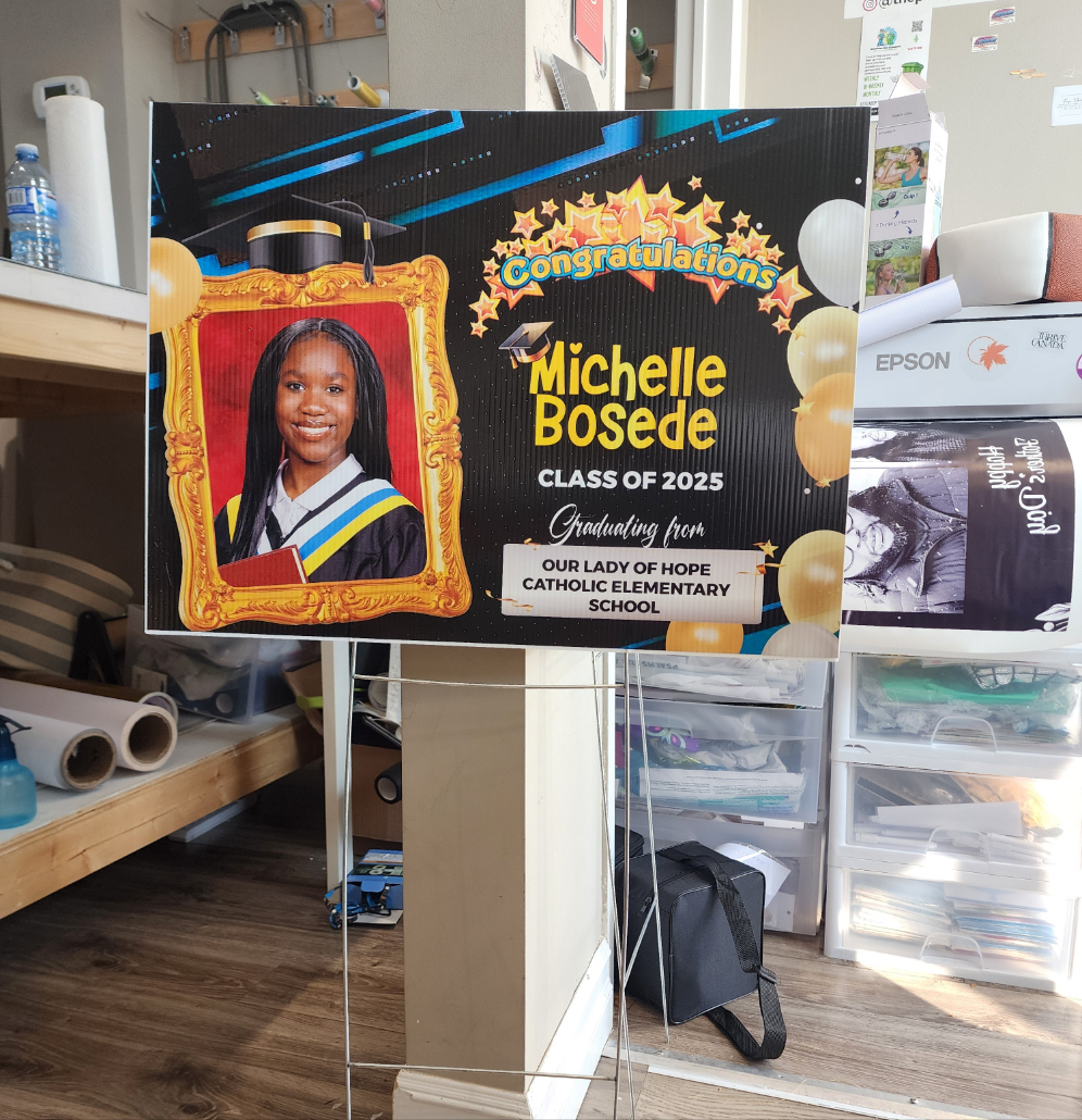 Lawn Signs Personalized