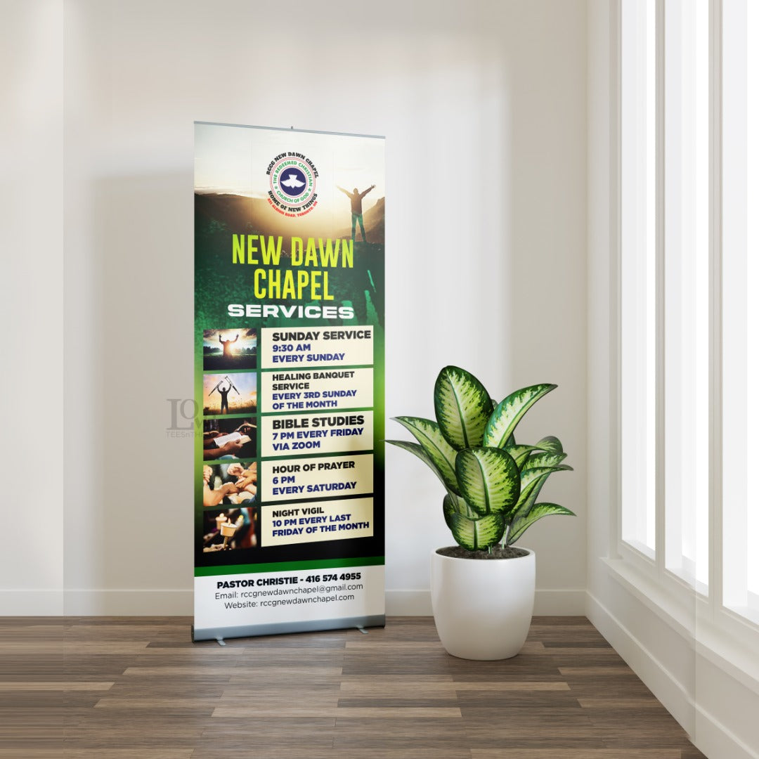 Retractable Banner Stands (Free-Standing Signs)