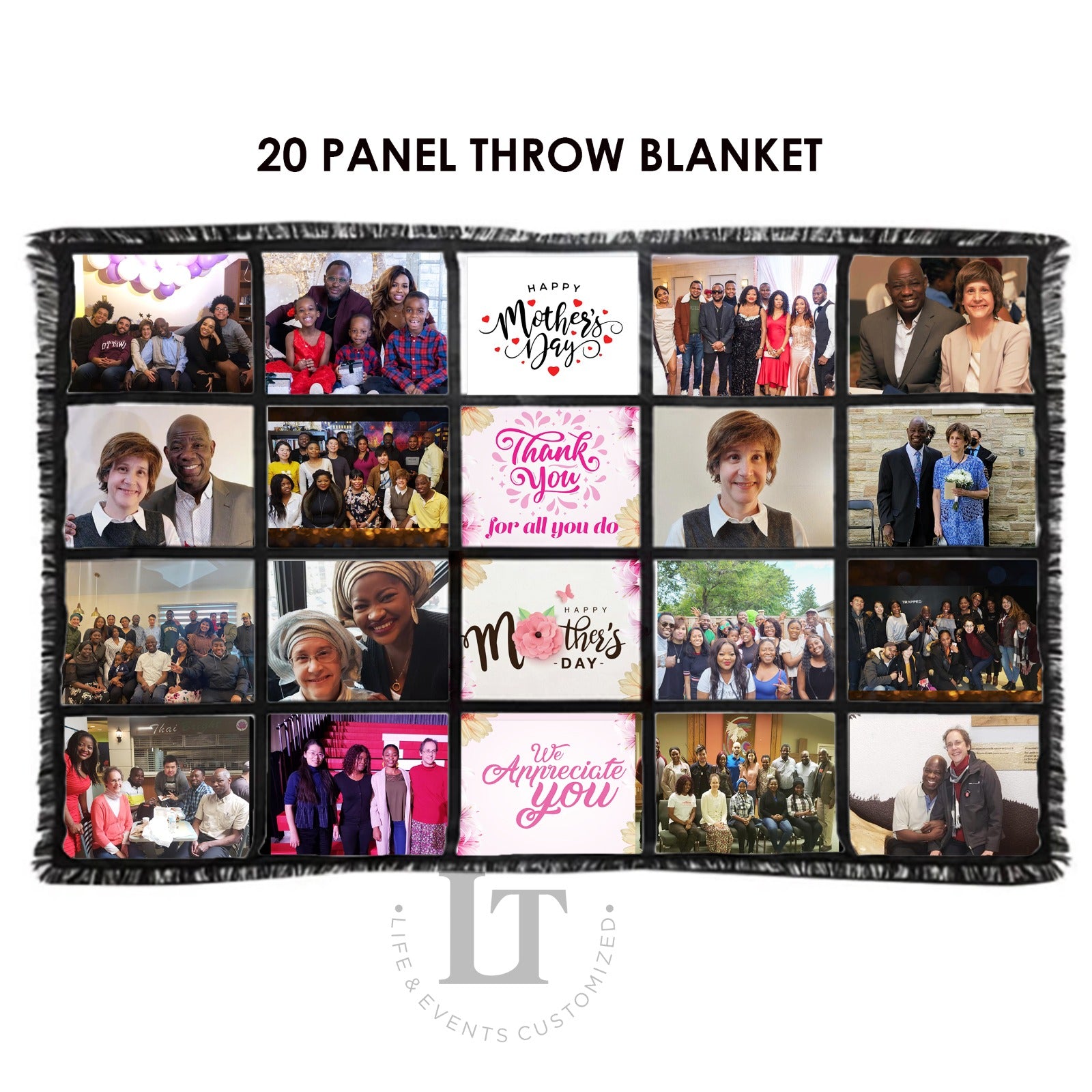 20 Panel Photo Blanket -