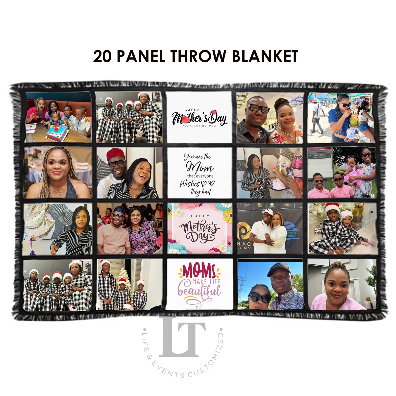 20 Panel Photo Blanket -