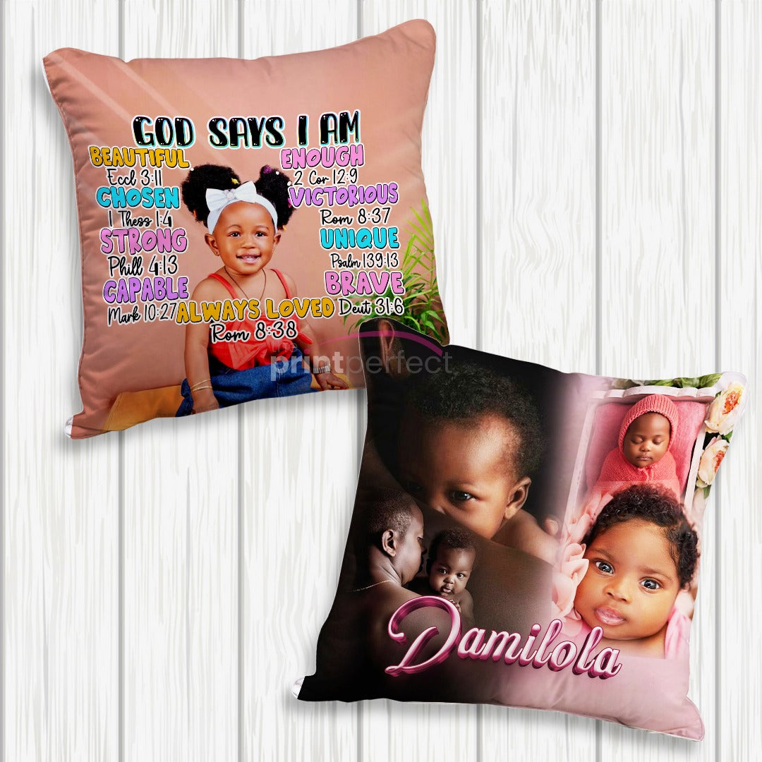 Personalized Pillow (non sequin)