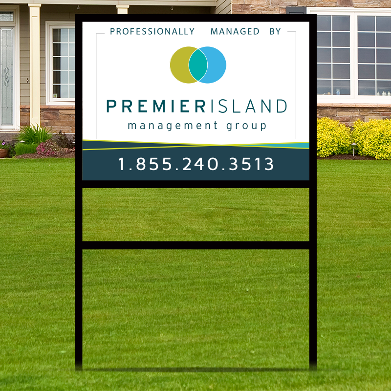 Framed Real Estate Signs Yard Signs